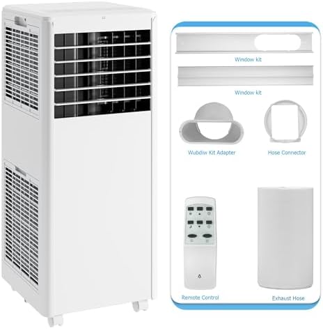 Euker 8000 BTU Portable Air Conditioner 3 in 1 Unit