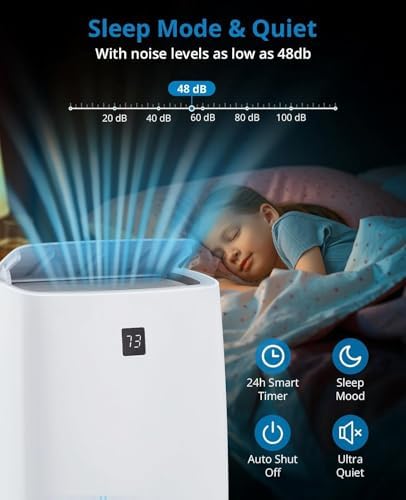 14000 BTU Portable AC with 3-Speed Fan and 24 Hour Timer