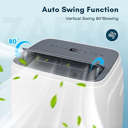 ZAFRO 12000 BTU Portable AC Unit with 3-in-1 Function