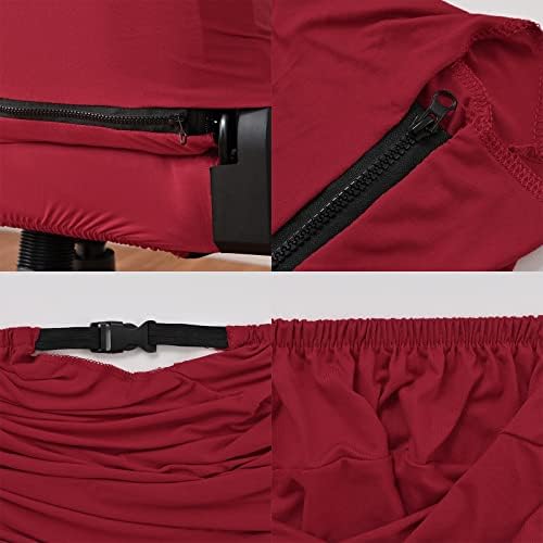 GOWT Gaming Chair Covers with Armrests - Red