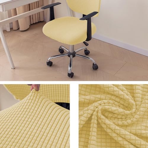 Sunnyway Stretchable Office Chair Cover Set - Elastic Fit for Desk Chair