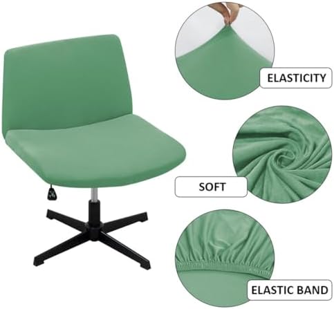 2 Pack Spandex Chair Covers for Office Desk Swivel Chair