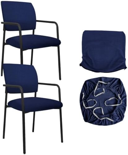 Buenanir Stretch Armchair Slipcover 2-Piece Set Navy Blue