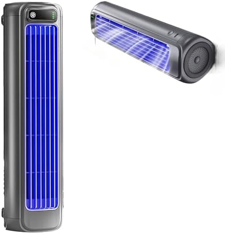 Glosrity Cooling Ace Portable AC - 3 Speeds USB Rechargeable Gray