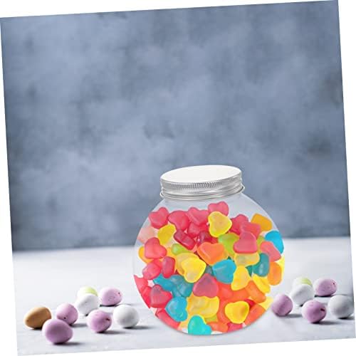 HOMSFOU 5pcs Christmas Candy Jar Containers for Party Favors