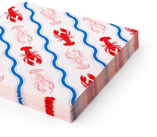 Bonjour Fete Large Napkins 65 Inch Pack of 20