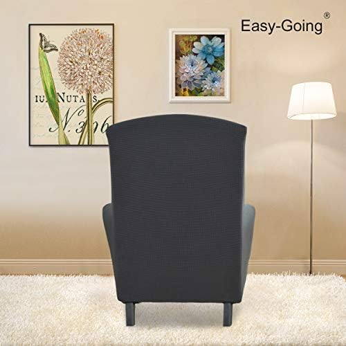 Easy-Going Stretch Wingback Chair Sofa Slipcover