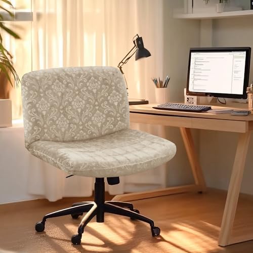 EVOLLER Velvet Embossing Criss Cross Chair Cover