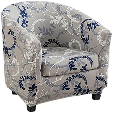 NILUOH 2 Piece Club Chair Slipcover with Stretchy Fabric