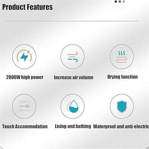 Lesangel Portable Split ACHeating System 110V
