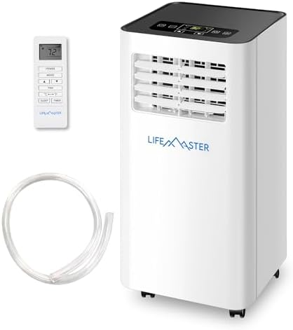 Lifemaster 12000 BTU Portable AC Unit with Digital Remote and Exhaust Kit