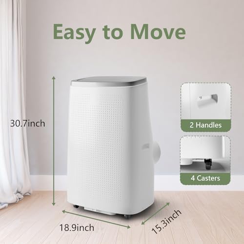 14000BTU Portable AC for Room Cooling up to 750 Sq Ft