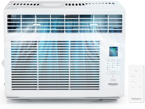 ROVSUN 6000 BTU Window AC with Remote and Timer