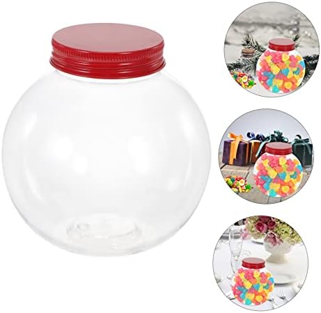5pcs Christmas Candy Jars with Sealing Lids