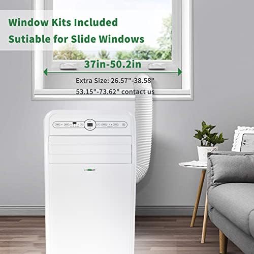 Uhome 12000 BTU Portable AC with Heat and Dehumidifier