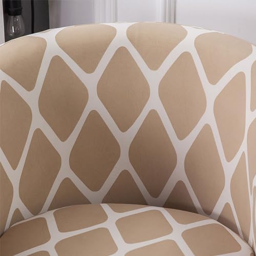 UEMIS Stretch Barrel Chair Cover Removable Slipcover Protector