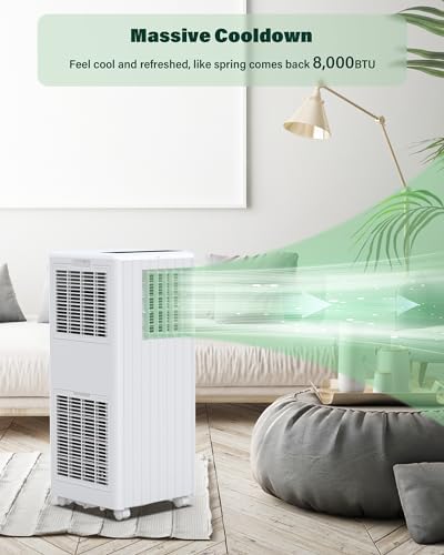 KYBOLT 8000 BTU Portable AC Unit with Remote Control