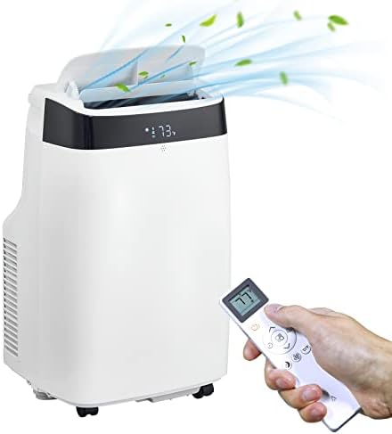 Acekool 12000 BTU Portable Air Conditioner With Dehumidifier Fan And Window Kit