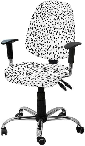 TweetyBed Office Chair Cover Black White Spot