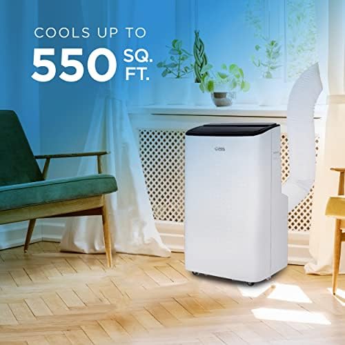 Commercial Cool 12000 BTU Portable AC with Dehumidifier and Fan