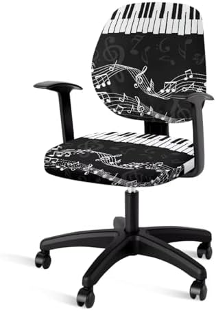 Jeiento Music Notes Chair Covers for Office and Gaming Chairs