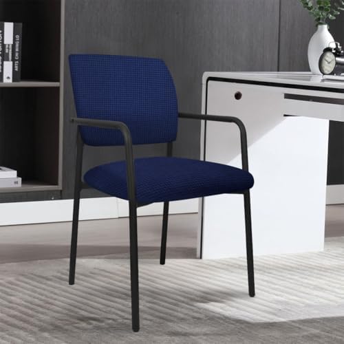 Buenanir Stretch Armchair Slipcover 2-Piece Set Navy Blue