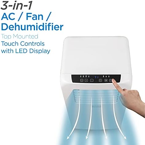 BlackDecker 10000 BTU Portable Air Conditioner with Remote Control