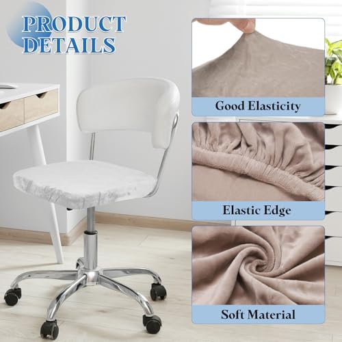 Uxcell Office Chair Cover Stretchable Soft Rotating Slipcover for Home and Office