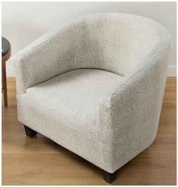 UEMIS Stretch Barrel Chair Cover Removable Slipcover Protector