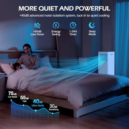 16000 BTU Portable AC with Smart WiFi and 5-in-1 Modes