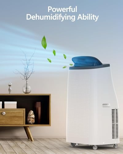 GarveeTech 14000 BTU Portable AC with 3-in-1 Features