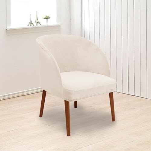 Eco-Ancheng Velvet Dining Chair Cover for Mid Century Modern Style