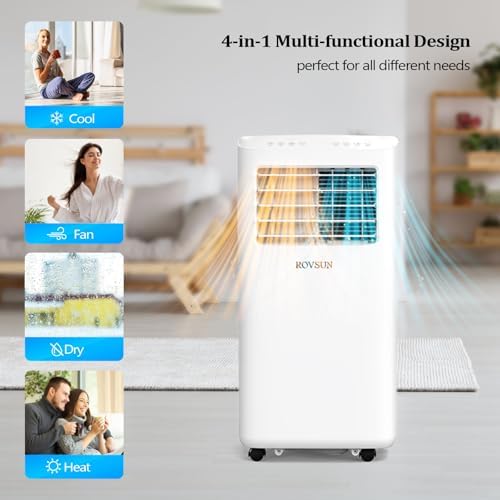 ROVSUN 10000 BTU Portable AC Heater with Remote