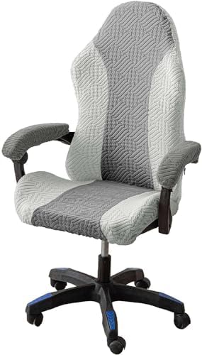 HACLEN Gaming Chair Cover Cat Scratch Proof Jacquard with Zipper