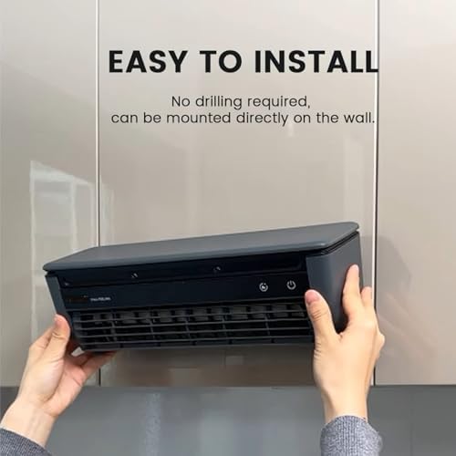 Portable Wireless Wall Mounted Air Conditioner with 6000mah Battery