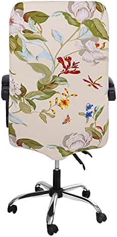 SearchI Office Chair Cover with Durable Zipper and Stretchable Design