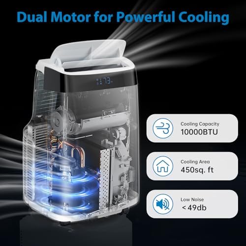 Garvee 10000BTU Portable AC Unit with Remote Control