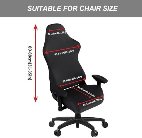 Esports Gaming Chair Cover with Armrest Protection