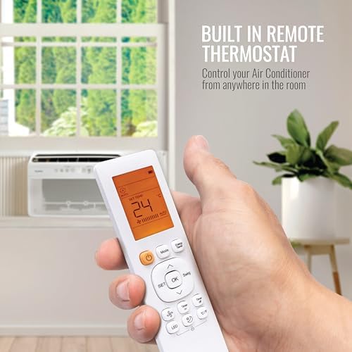 Keystone Energy Star 8000 BTU Window AC with Heat and Remote