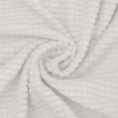 VIENLOVE Armless Chair Slipcover with Spandex Jacquard
