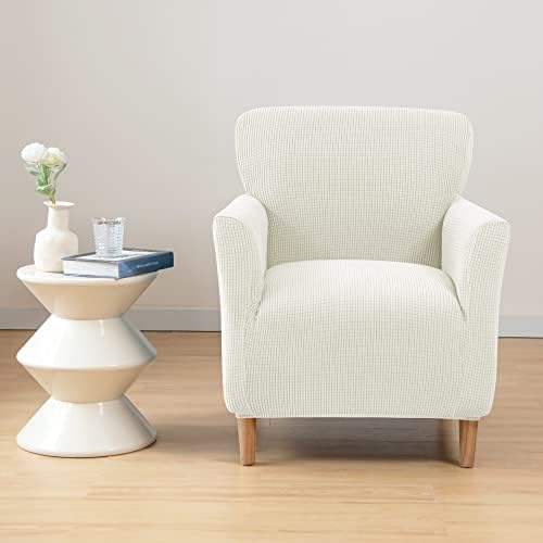 PENDEJATO Stretch Armchair Slipcover White