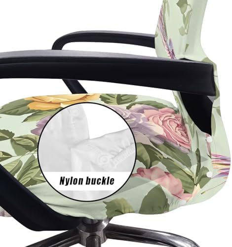 Hummingbird Office Chair Cover Washable Stretchable