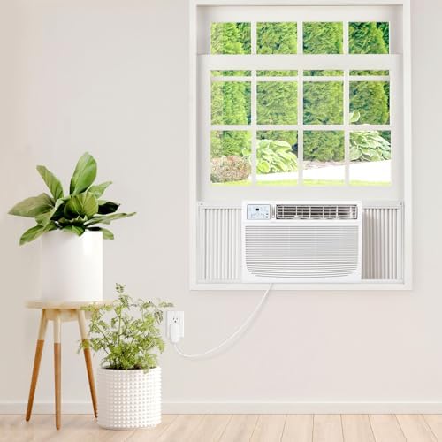 Keystone 24000 BTU Window AC with Heat and Dehumidifier White