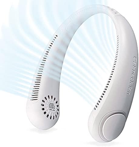 Portable Air Conditioner Neck Fan with 3 Speeds and USB Charging