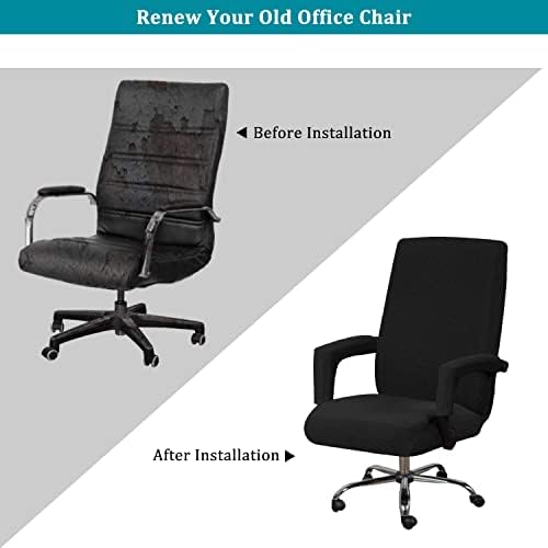 KAYBTNT Navy Blue XLarge Stretchable Office Chair Cover