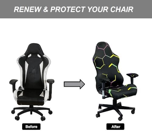 Esports Gaming Chair Cover with Armrest Protection