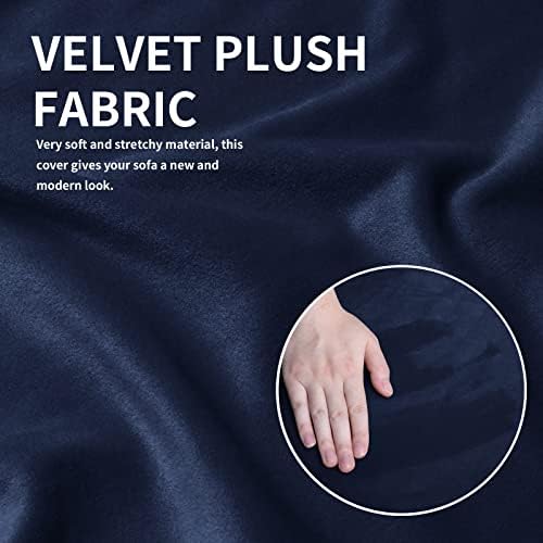 Easy-Going Stretch Velvet Sofa Slipcover for Living Room