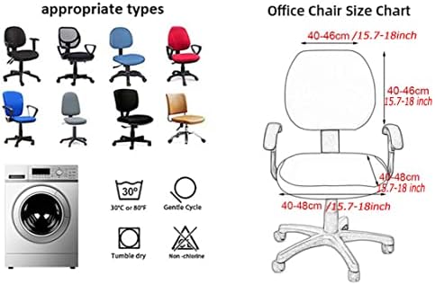 ACOFRR Office Chair Seat Cover Set