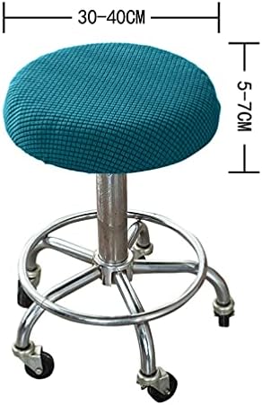 BESPORTBLE Bar Stool Covers Peacock Blue