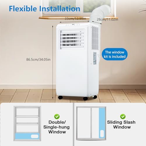 Garvee Portable AC 3 in 1 Cool Dehumidifier Fan